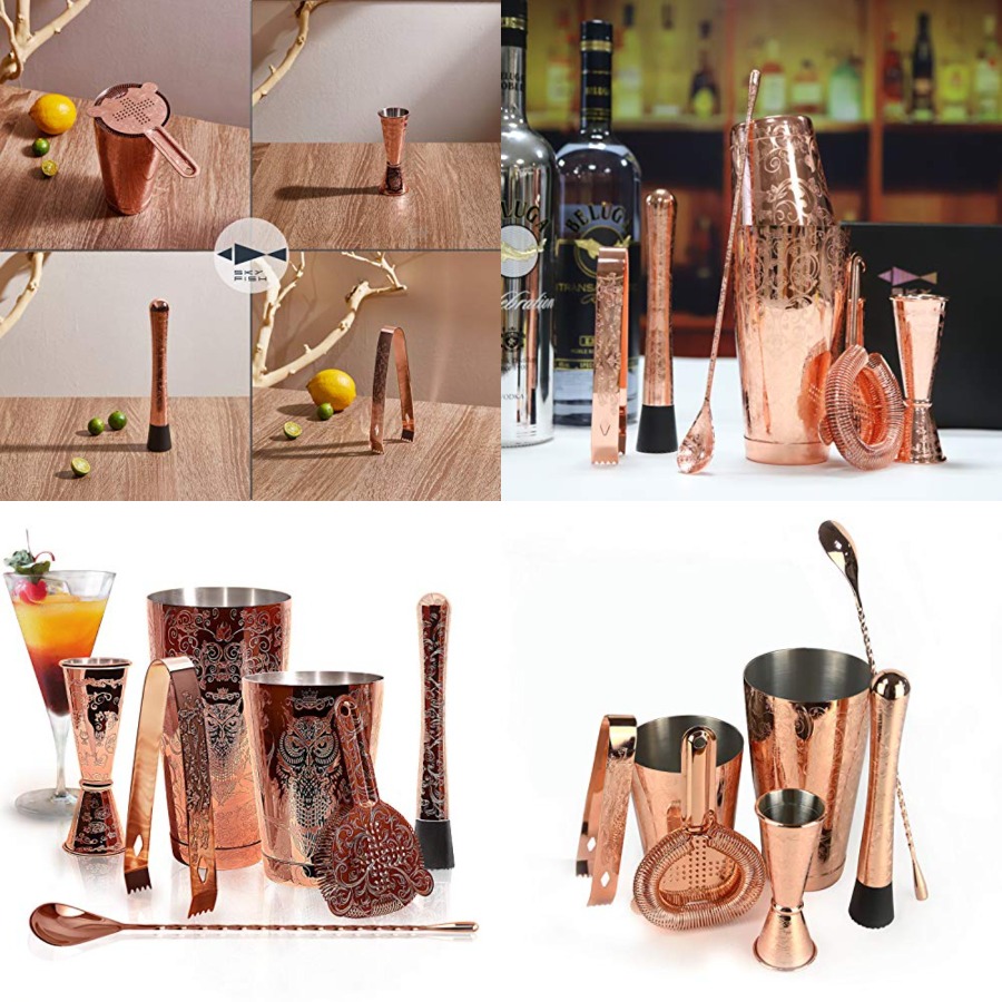 Boston Shaker Set - Sky Fish Bartender Kit Cocktail Shaker