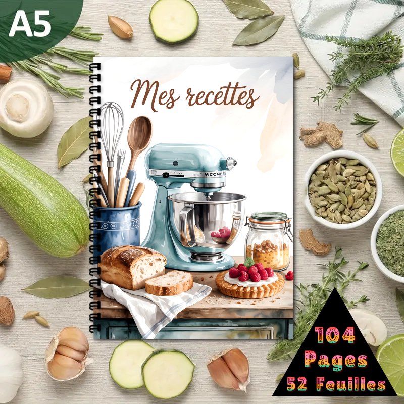 Cocktail Recipe Book - French recipe book, personal recipe book，
