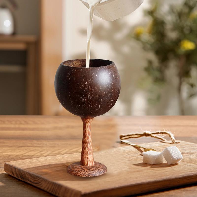 Old Fashioned Glass - Luau Cups For Party Cocoanut Shell