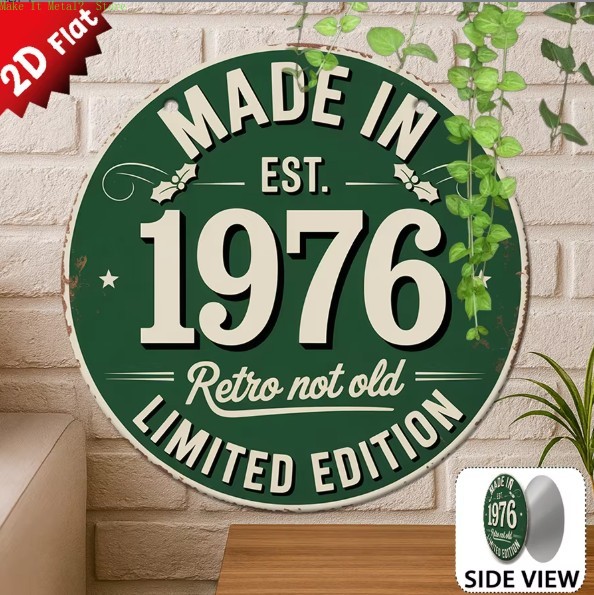Home Bar Accessories - Made in 1976 Retro Not Old