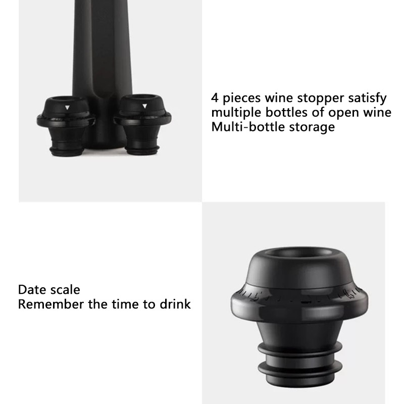 Vacuum Wine Stoppers Vacuum Pu - مراجعة Wine Preservation Pump وسعره