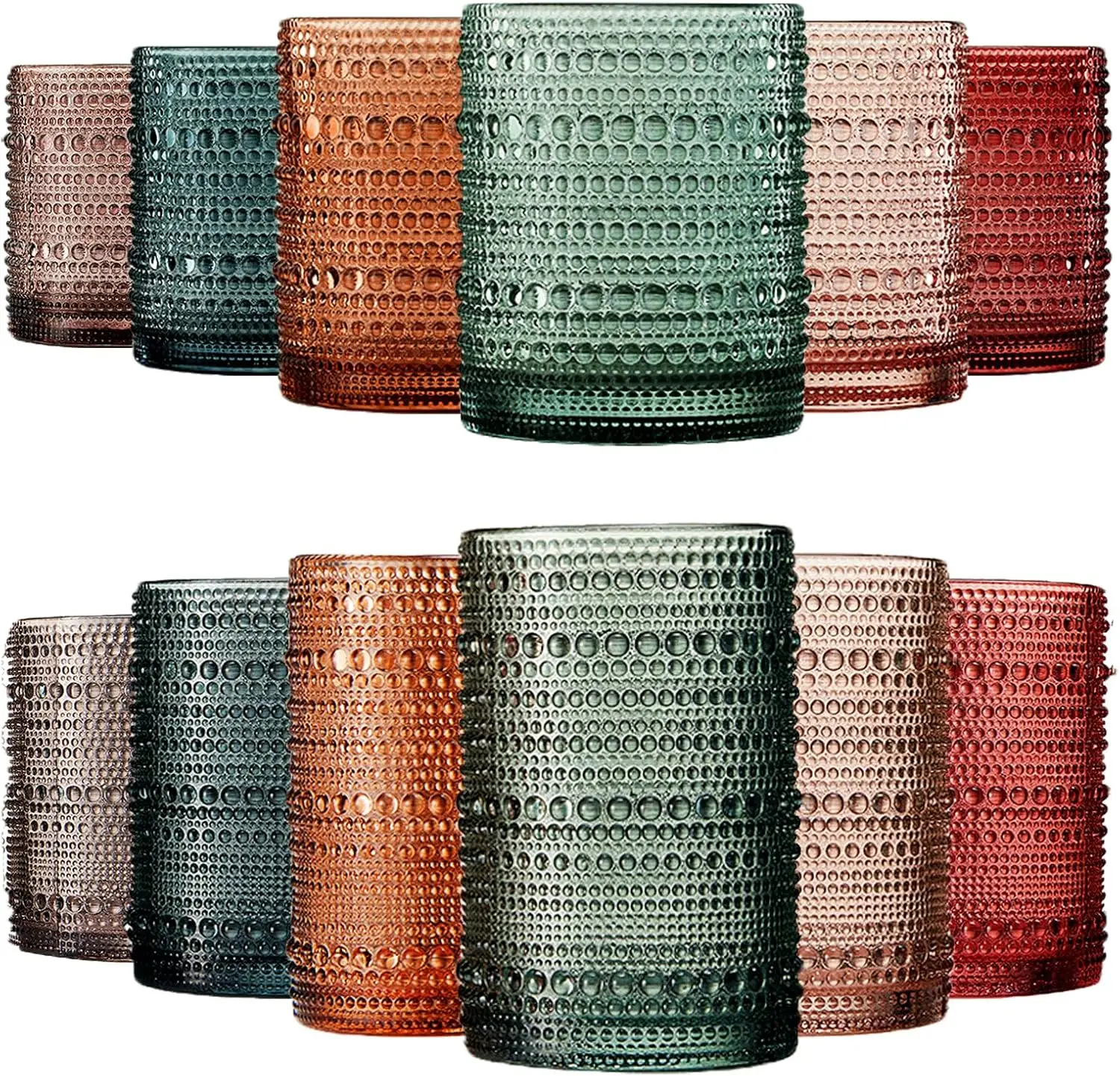 Hobnail Beaded Highball Drinki - مراجعة Old Fashioned Glass وسعره