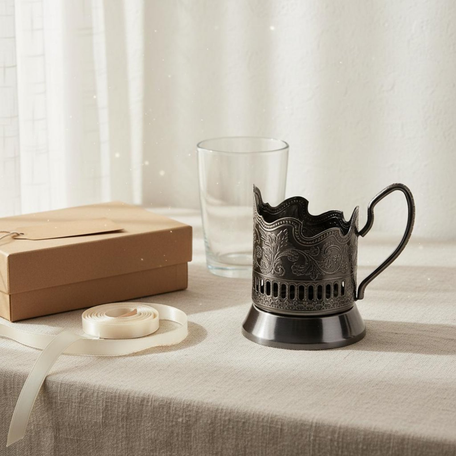 Podstakannik Retro Design Russ - مراجعة Old Fashioned Glass وسعره