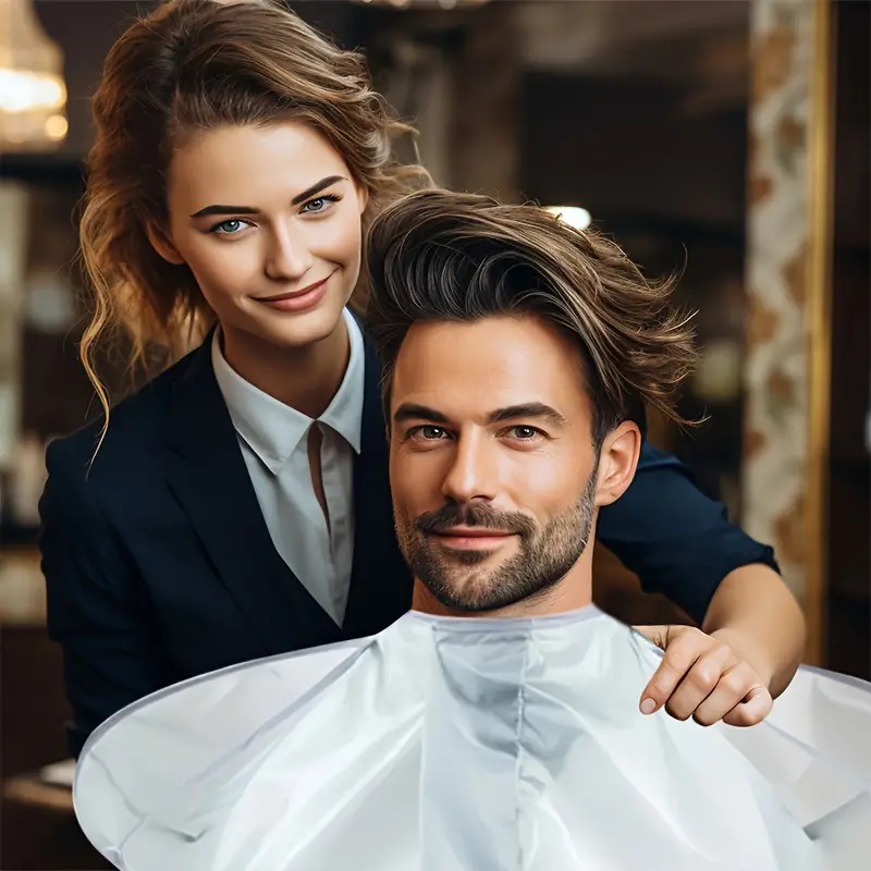 1pc Umbrella Design Hair Cutti - مراجعة Home Barber وسعره