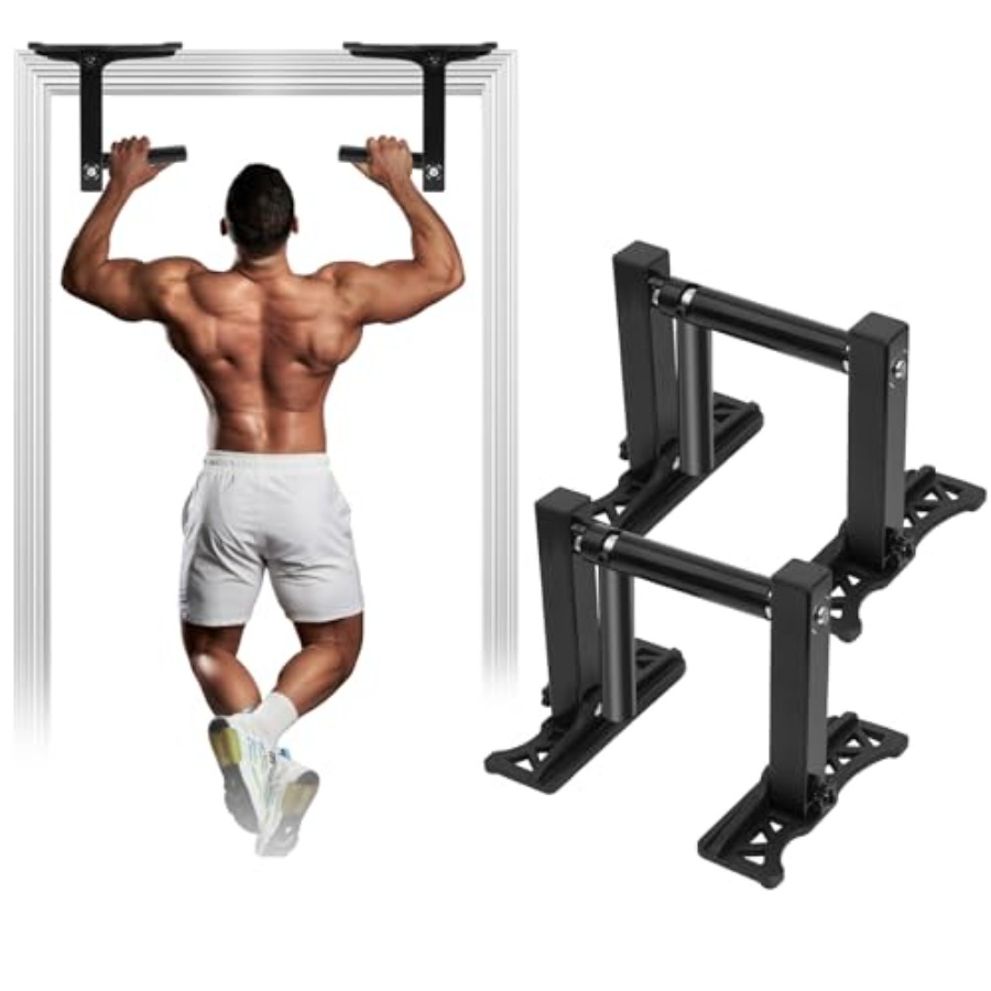 Portable Pull Up Bar for Doorw - مراجعة Home Bar And Gym وسعره