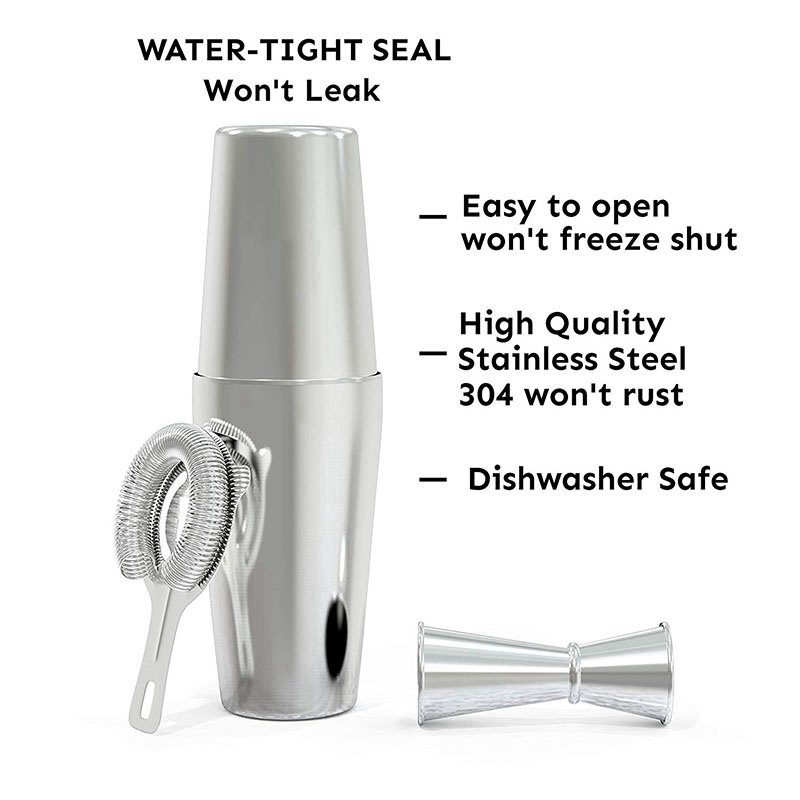 ABJT-Cocktail Shaker Set: Prof - مراجعة Boston Shaker Set وسعره