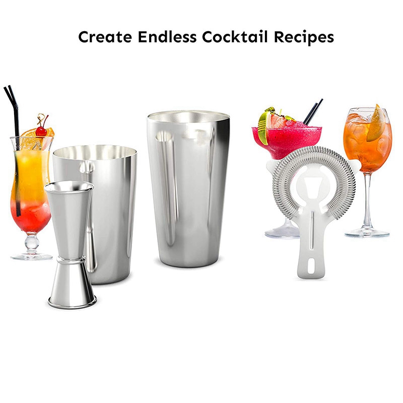 ABJT-Cocktail Shaker Set: Prof - مراجعة Boston Shaker Set وسعره