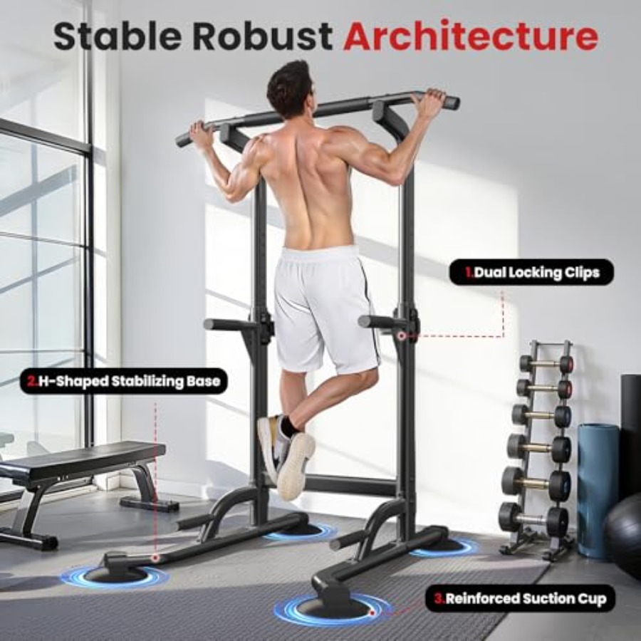 Home Gym Power Tower Pull Up B - مراجعة Home Bar And Gym وسعره