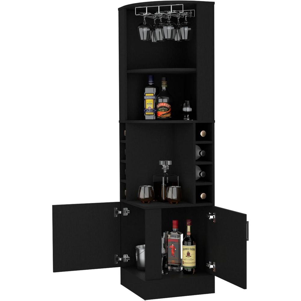 71 Tall Armhouse Wine Cabinet  - مراجعة Home Bar And Cabinet وسعره