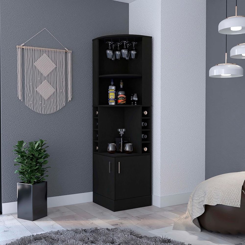 71 Tall Armhouse Wine Cabinet  - مراجعة Home Bar And Cabinet وسعره