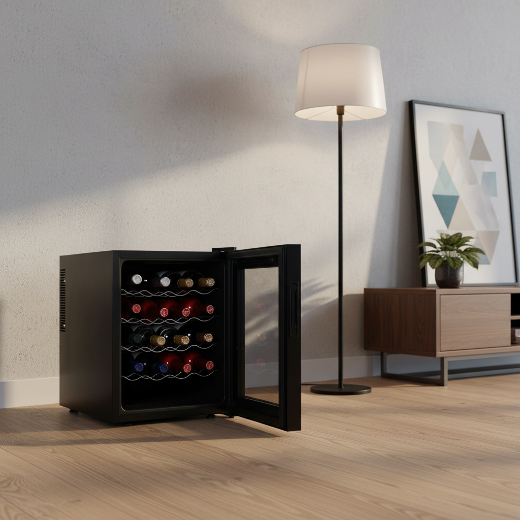 20 Bottles Cooler Refrigeratio - مراجعة Home Bar And Cabinet وسعره