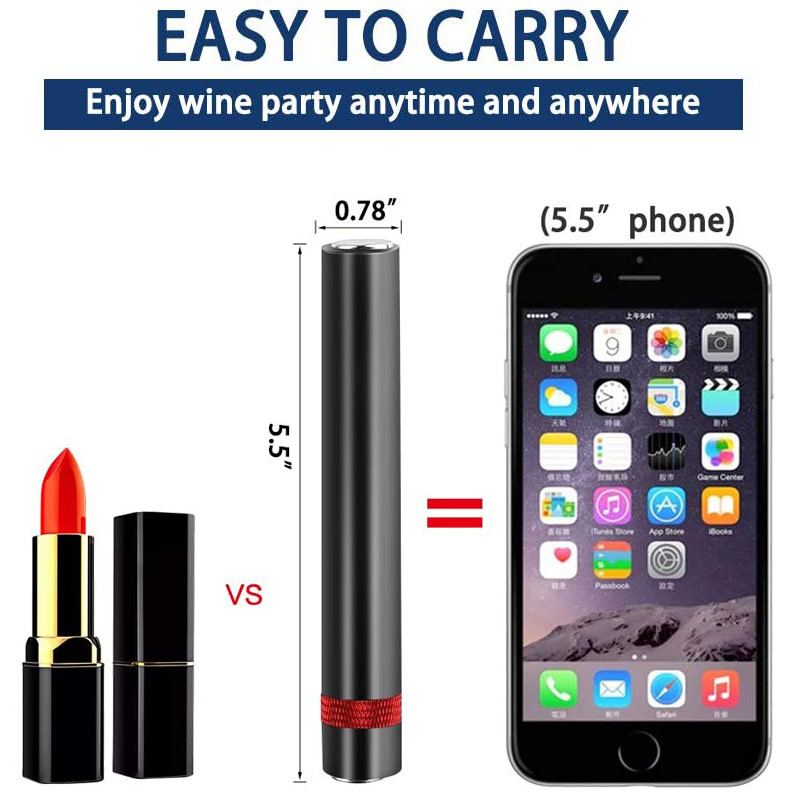 Portable Wine Bottle Opener, A - مراجعة Wine Preservation Pump وسعره