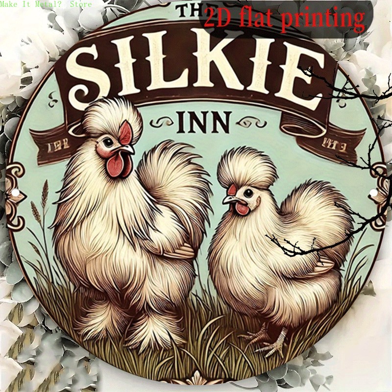 Vintage The Silkie Inn Round T - مراجعة Home Bar Accessories وسعره