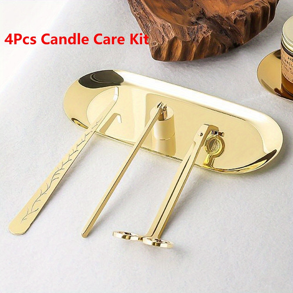 4pcs/set Luxury Candle Care Ki - مراجعة Home Barber وسعره