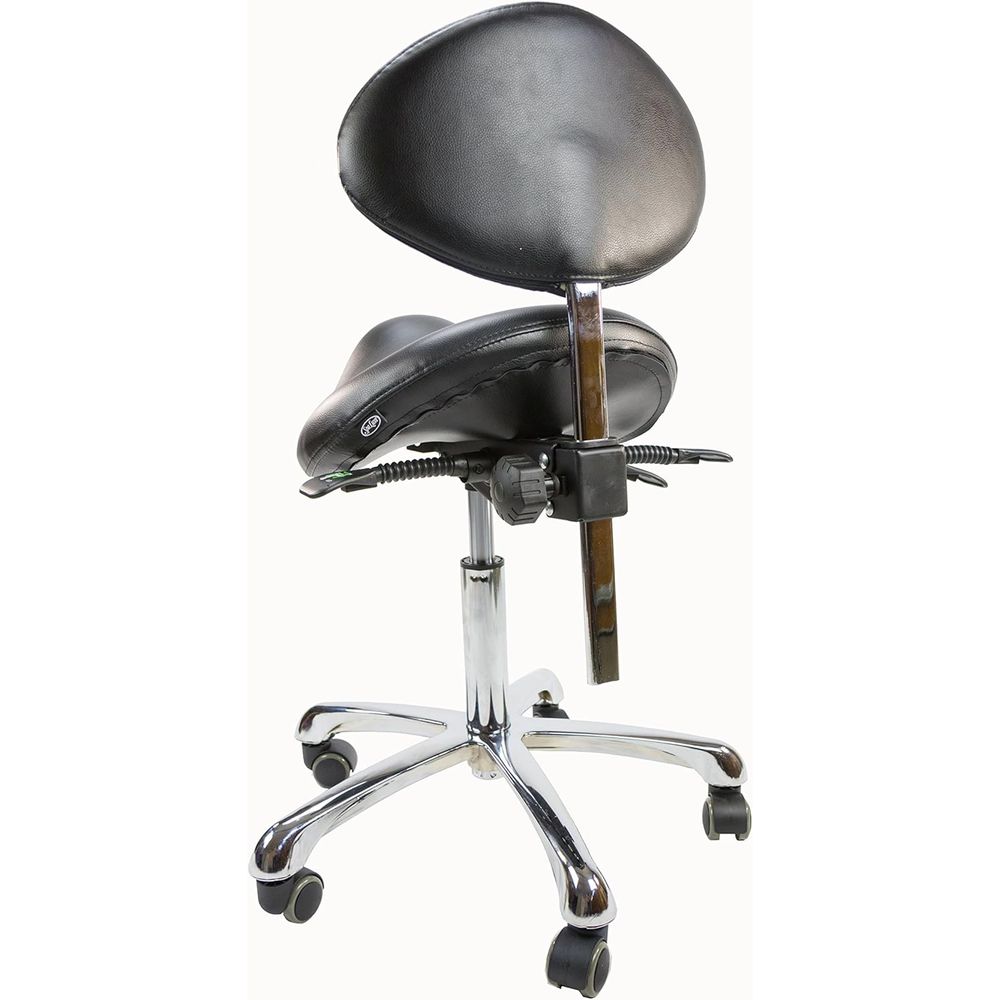 Ergonomic Rolling Stool with A - مراجعة Home Barber وسعره