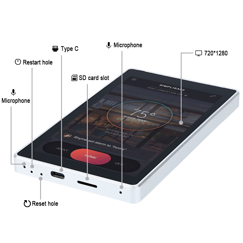 unique 5.5 Inch Touch Screen S - مراجعة Home Bar Android وسعره