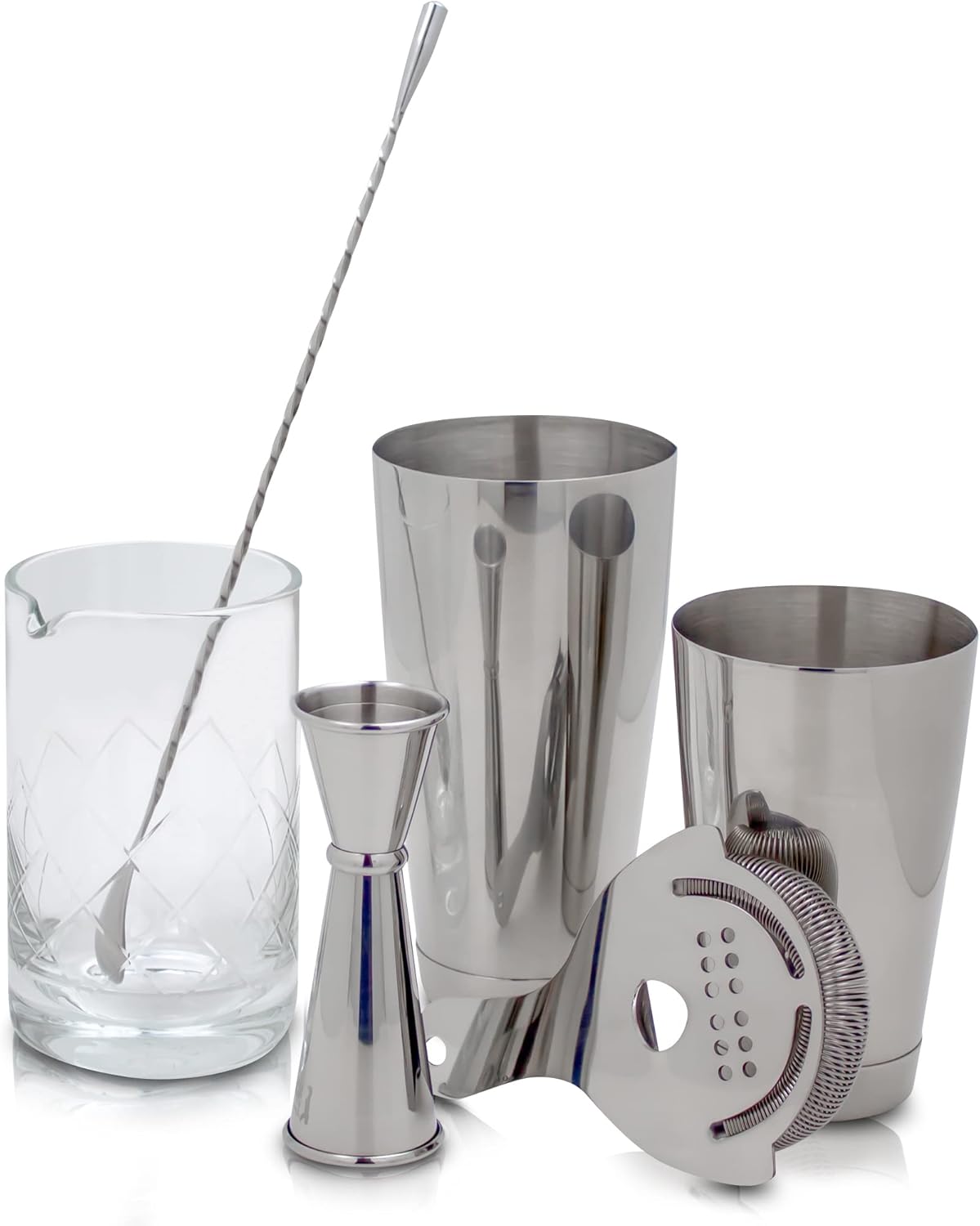 Professional Bartending Set: B - مراجعة Boston Shaker Set وسعره