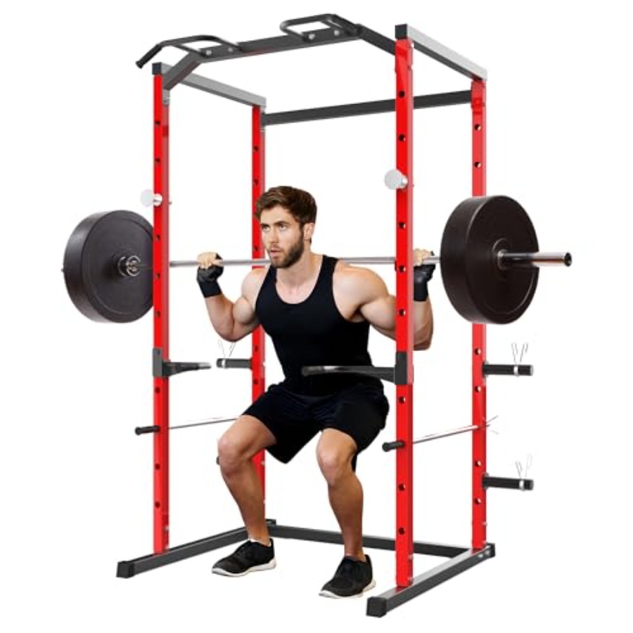 Heavy-Duty Power Cage with Pul - مراجعة Home Bar And Gym وسعره