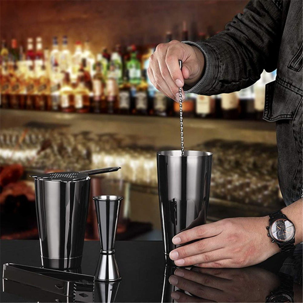 Cocktail Shaker Bar Set: 2 Wei - مراجعة Boston Shaker Set وسعره