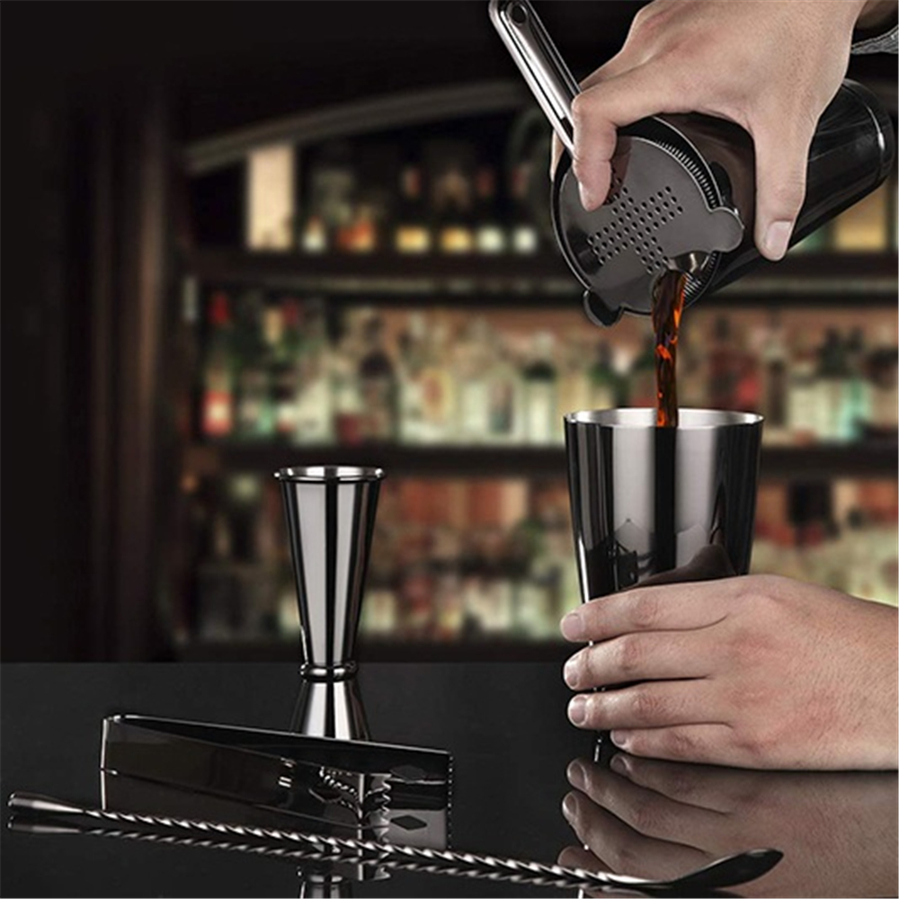 Cocktail Shaker Bar Set: 2 Wei - مراجعة Boston Shaker Set وسعره