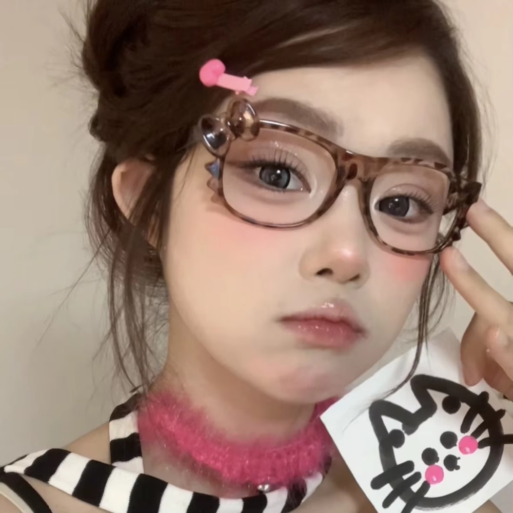 Kawaii  Glasses Retro Anime Kt - مراجعة Old Fashioned Glass وسعره