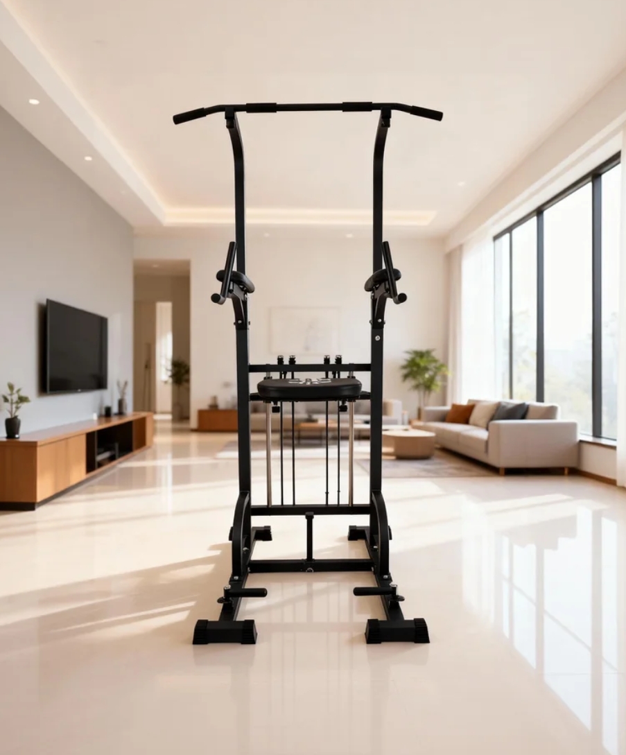 Power Tower Pull-Up Dip Statio - مراجعة Home Bar And Gym وسعره