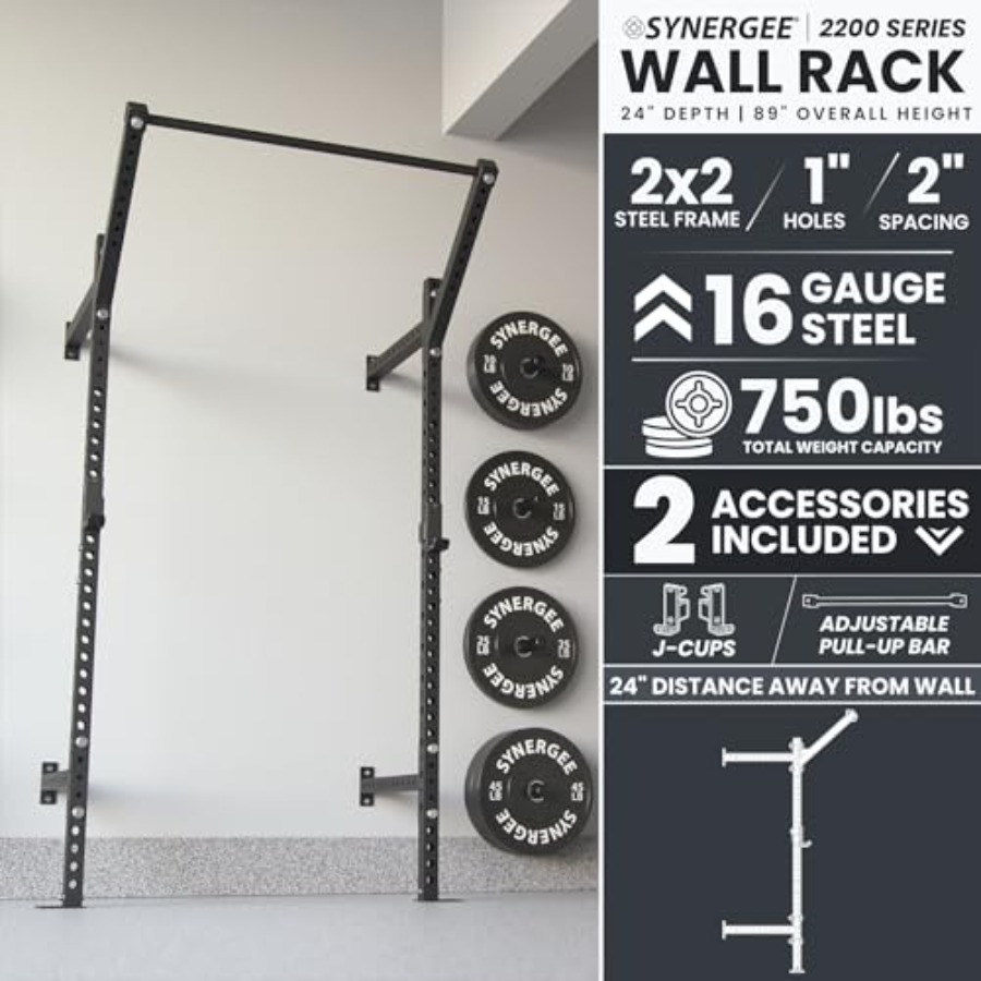 Wall Mounted Squat Rack for ho - مراجعة Home Bar And Gym وسعره