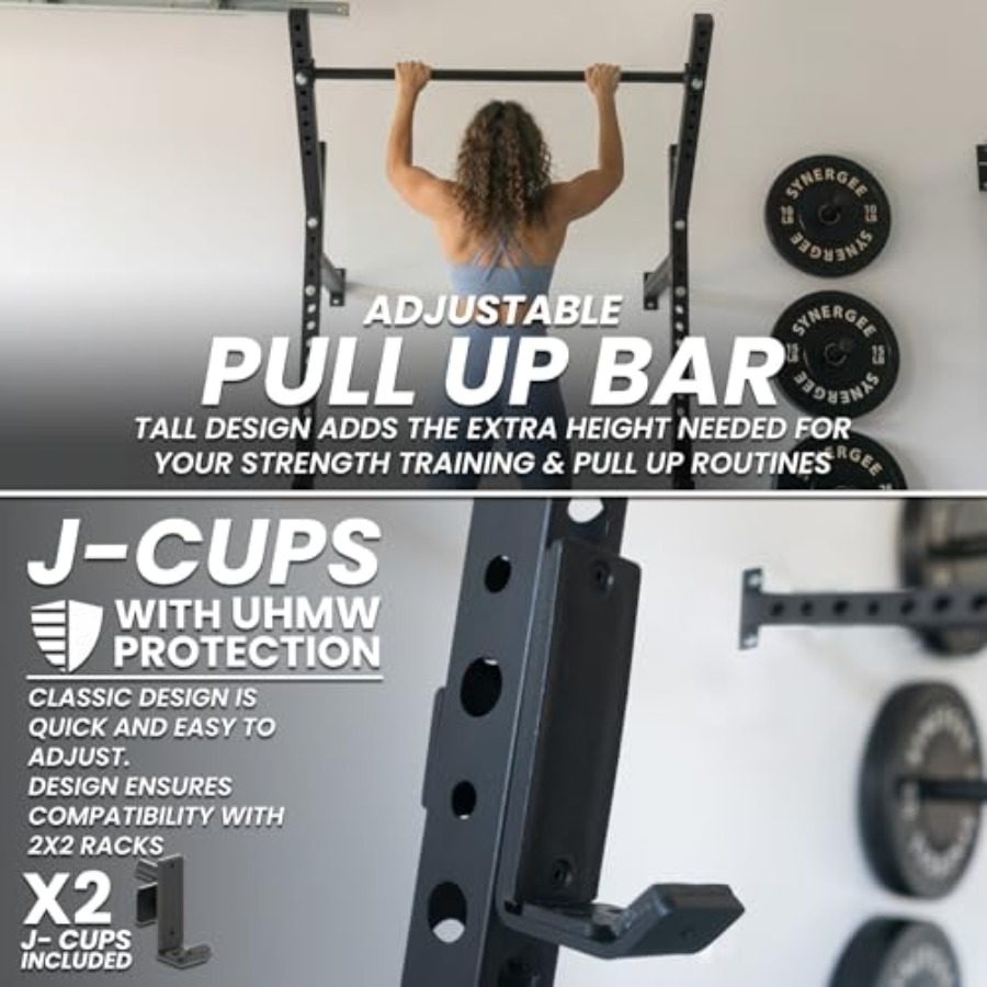 Wall Mounted Squat Rack for ho - مراجعة Home Bar And Gym وسعره