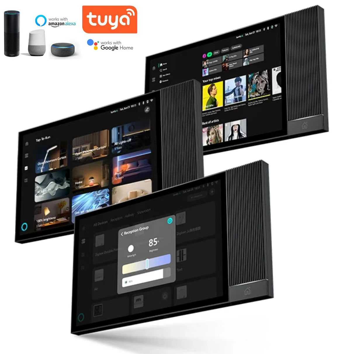 Tuya 8-Inch Smart Zigbee Gatew - مراجعة Home Bar Android وسعره
