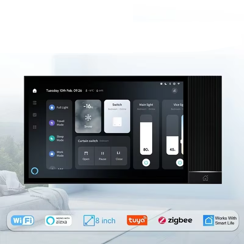Tuya 8-Inch Smart Zigbee Gatew - مراجعة Home Bar Android وسعره