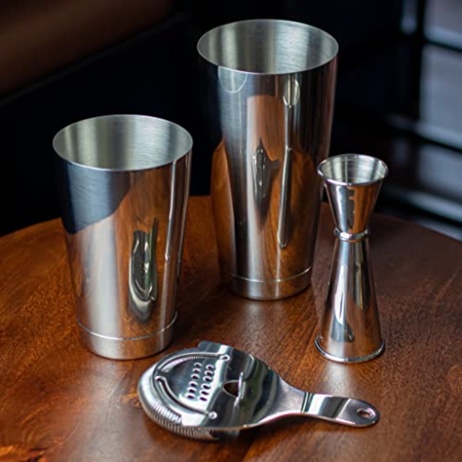 Professional Cocktail Shaker S - مراجعة Boston Shaker Set وسعره