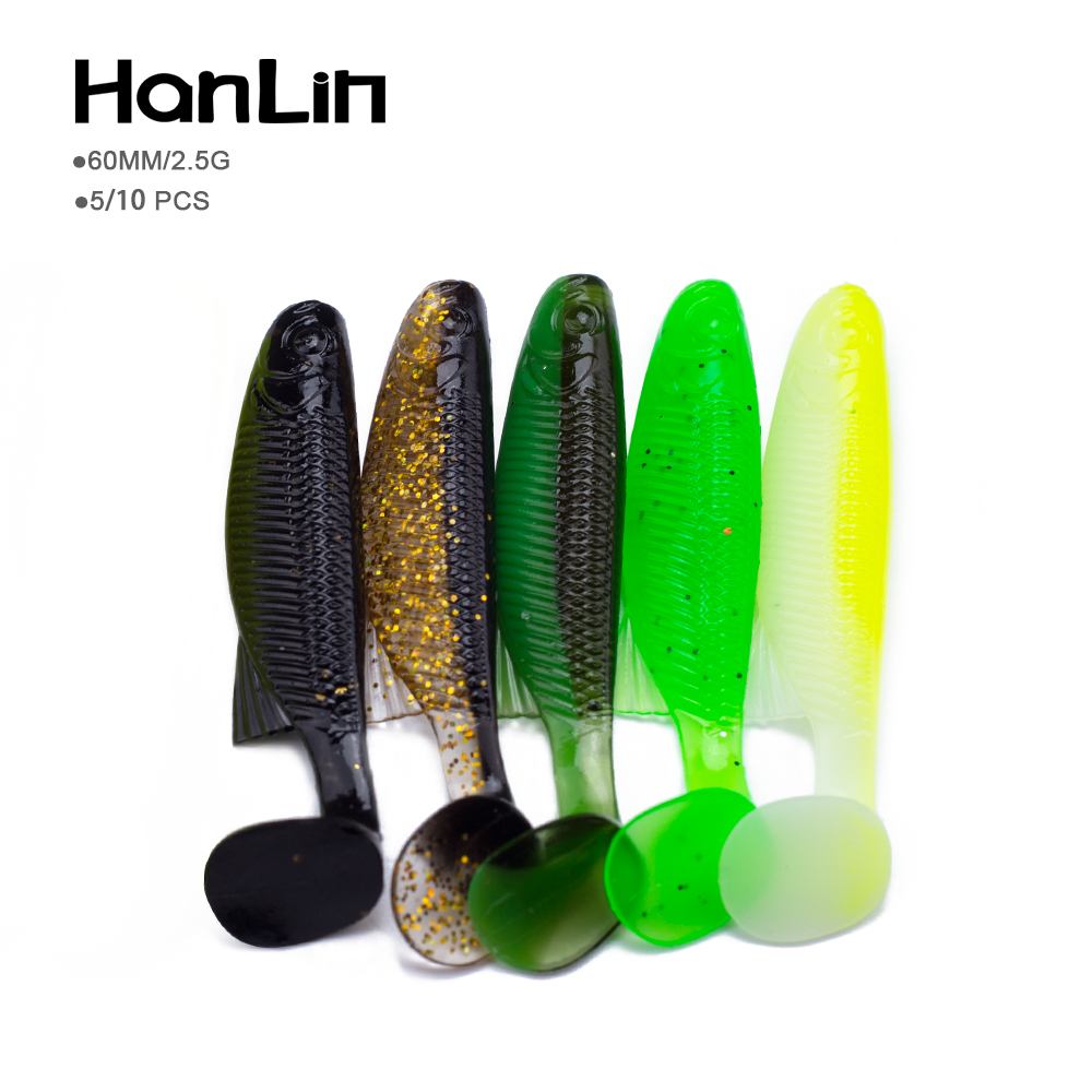Hanlin 10/20pcs Soft Baits Wor - مراجعة Jigger Double Sided وسعره