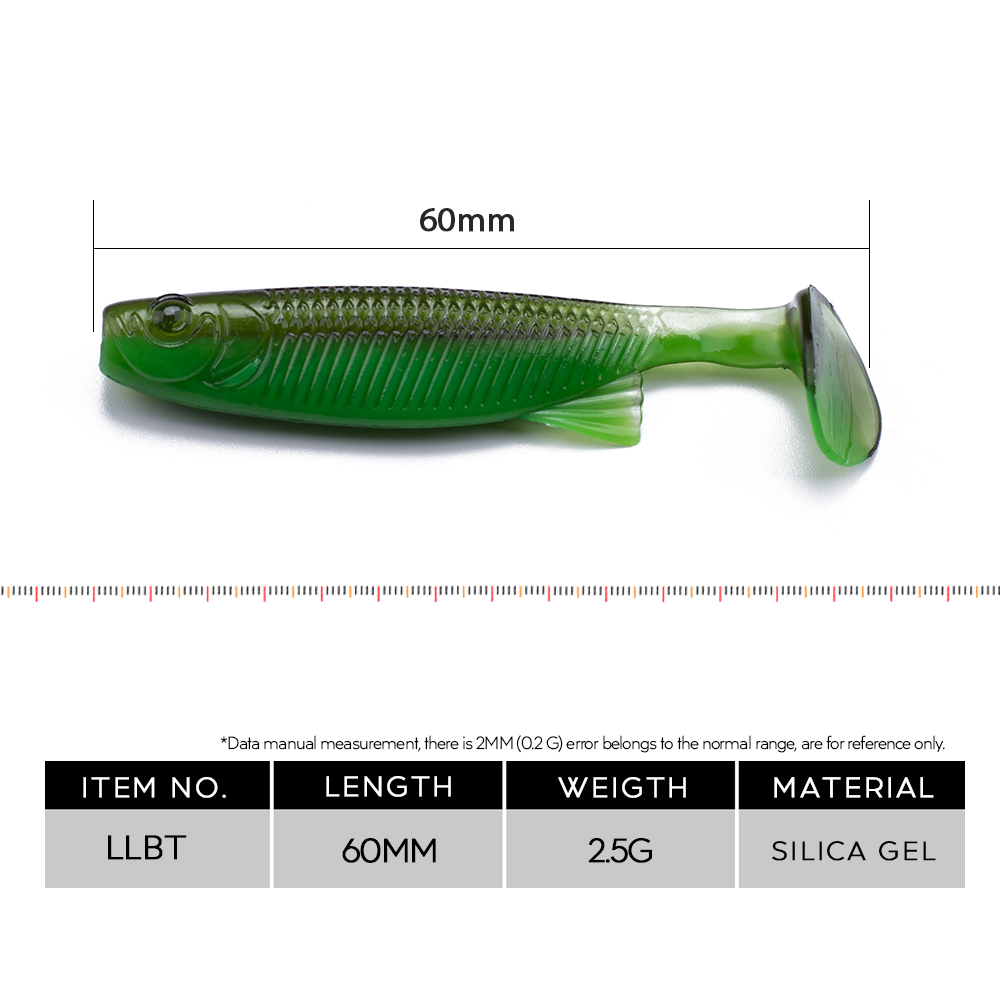 Hanlin 10/20pcs Soft Baits Wor - مراجعة Jigger Double Sided وسعره