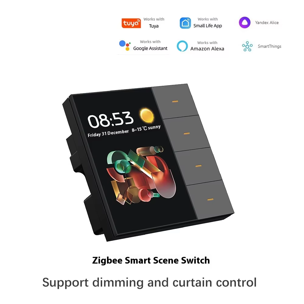 Tuya 3.5inch Smart Home Contro - مراجعة Home Bar Android وسعره