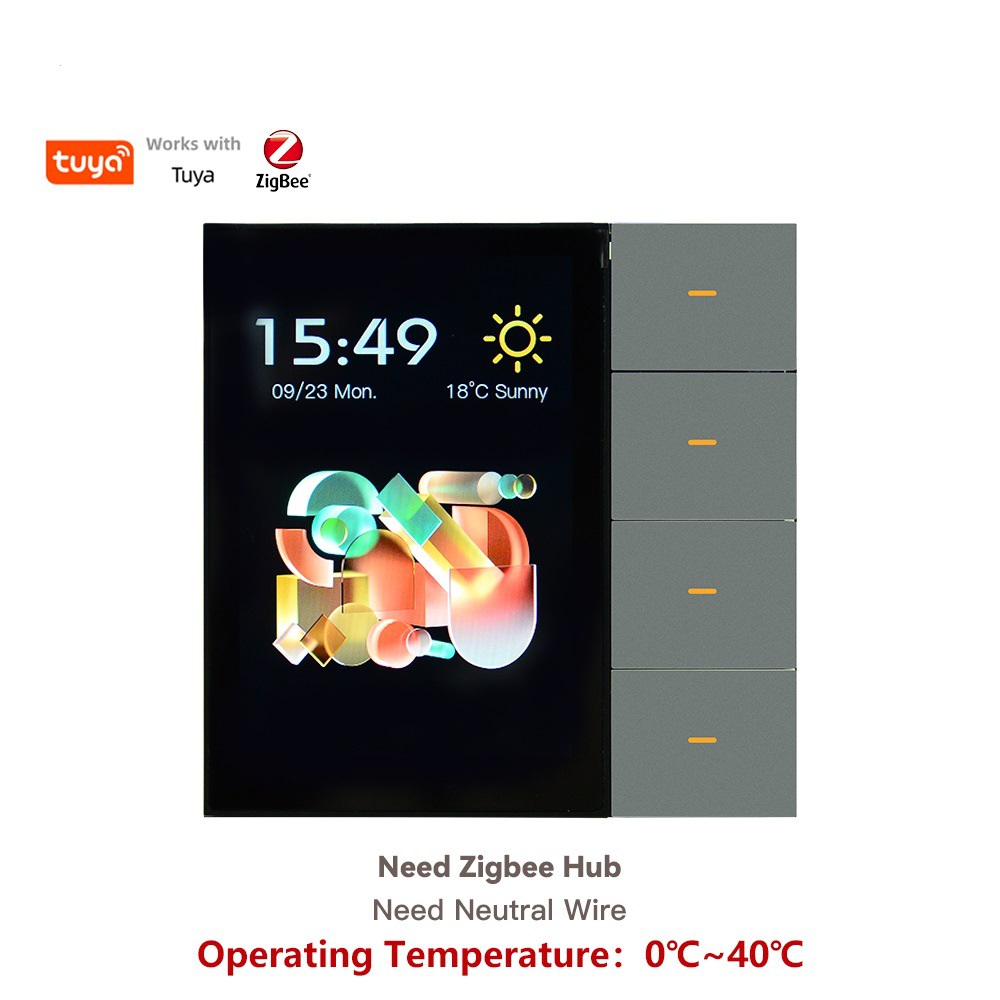 Tuya 3.5inch Smart Home Contro - مراجعة Home Bar Android وسعره