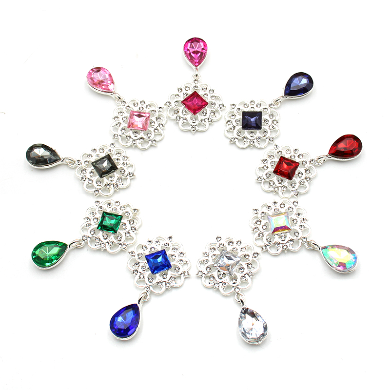Shiny 25 * 46MM 10Pcs Crystal  - مراجعة Cocktail Recipe Book وسعره