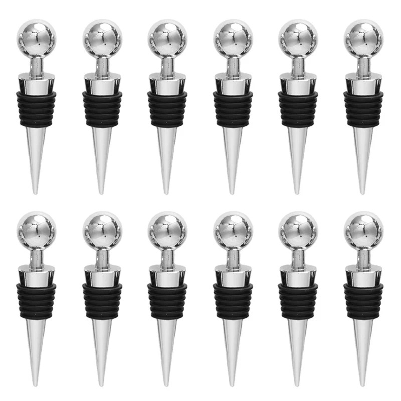 1/5/12pcs Plastic Bottle Stopp - مراجعة Wine Preservation Pump وسعره