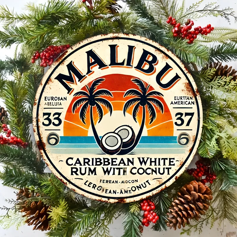 Vintage Malibu Rum Coconut Alu - مراجعة Home Bar Accessories وسعره