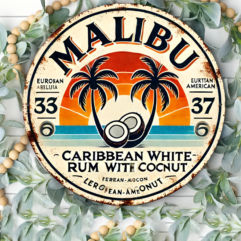 Vintage Malibu Rum Coconut Alu - مراجعة Home Bar Accessories وسعره