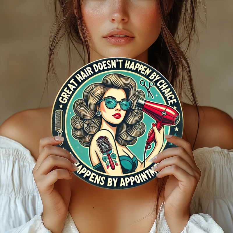 1pc Retro Hair Care Metal Alum - مراجعة Home Barber وسعره