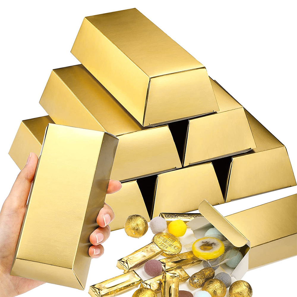 6Pcs Gold Bars Fake Bar Gift B - مراجعة Bar Cart Gold وسعره