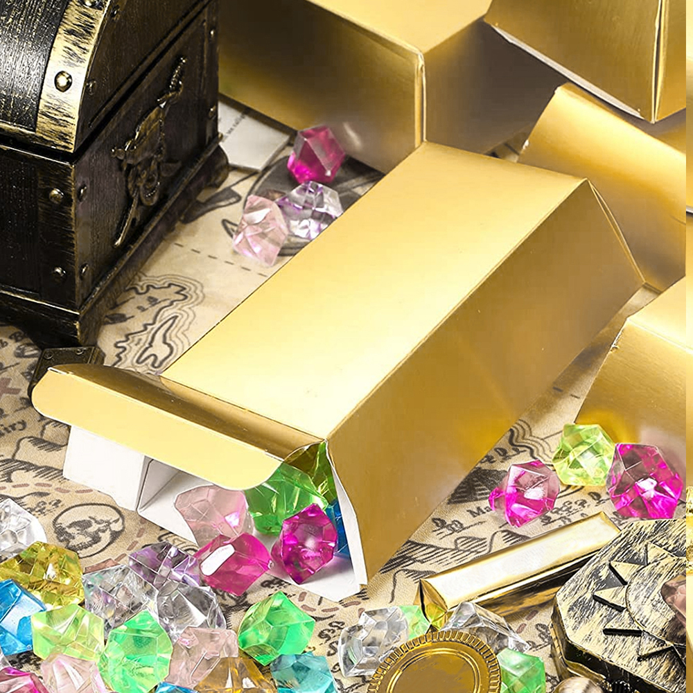 6Pcs Gold Bars Fake Bar Gift B - مراجعة Bar Cart Gold وسعره
