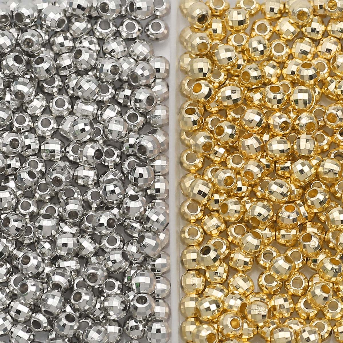 200PCS 4MM faceted round Loose - مراجعة Bar Cart Gold وسعره