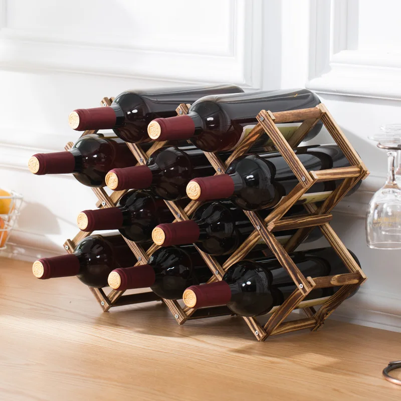 Stackable Wine Storage Shelves - مراجعة Home Bar And Cabinet وسعره