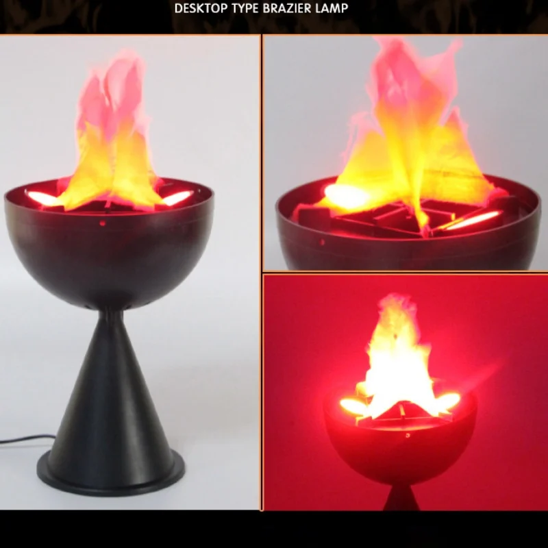 3D Fake Flame Lamp Simulation  - مراجعة Home Bar Accessories وسعره