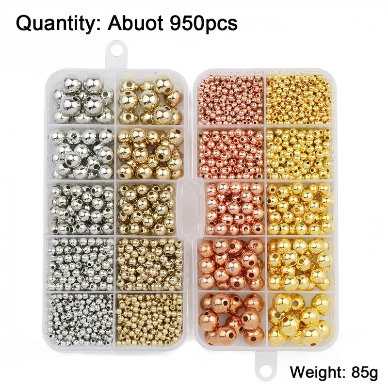 950PCS CCB 3/4/6/8/10MM Gold S - مراجعة Bar Cart Gold وسعره