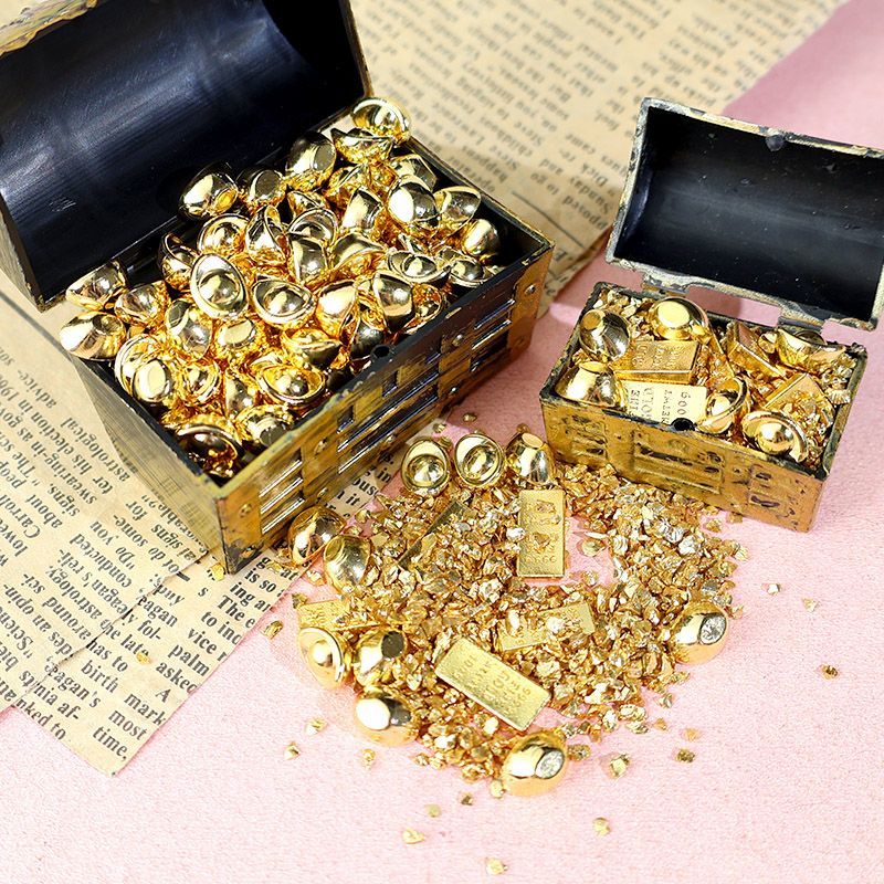 1set Mini Gold Bar Ingot Pirat - مراجعة Bar Cart Gold وسعره