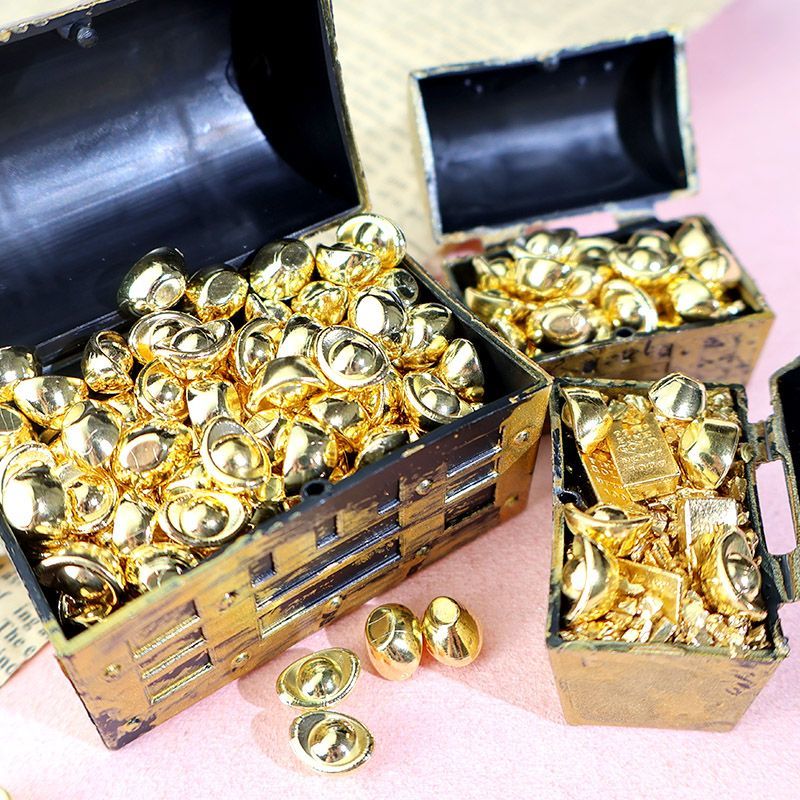 1set Mini Gold Bar Ingot Pirat - مراجعة Bar Cart Gold وسعره