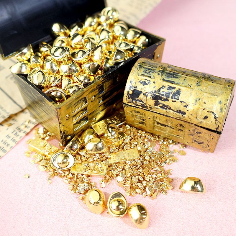 1set Mini Gold Bar Ingot Pirat - مراجعة Bar Cart Gold وسعره