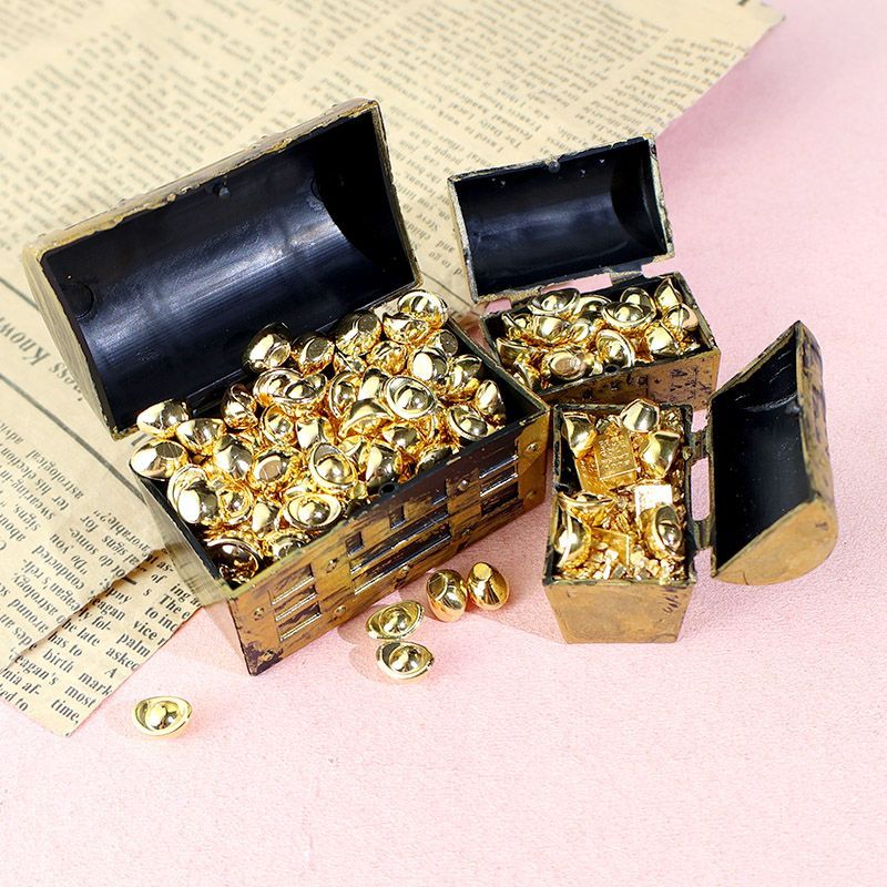 1set Mini Gold Bar Ingot Pirat - مراجعة Bar Cart Gold وسعره